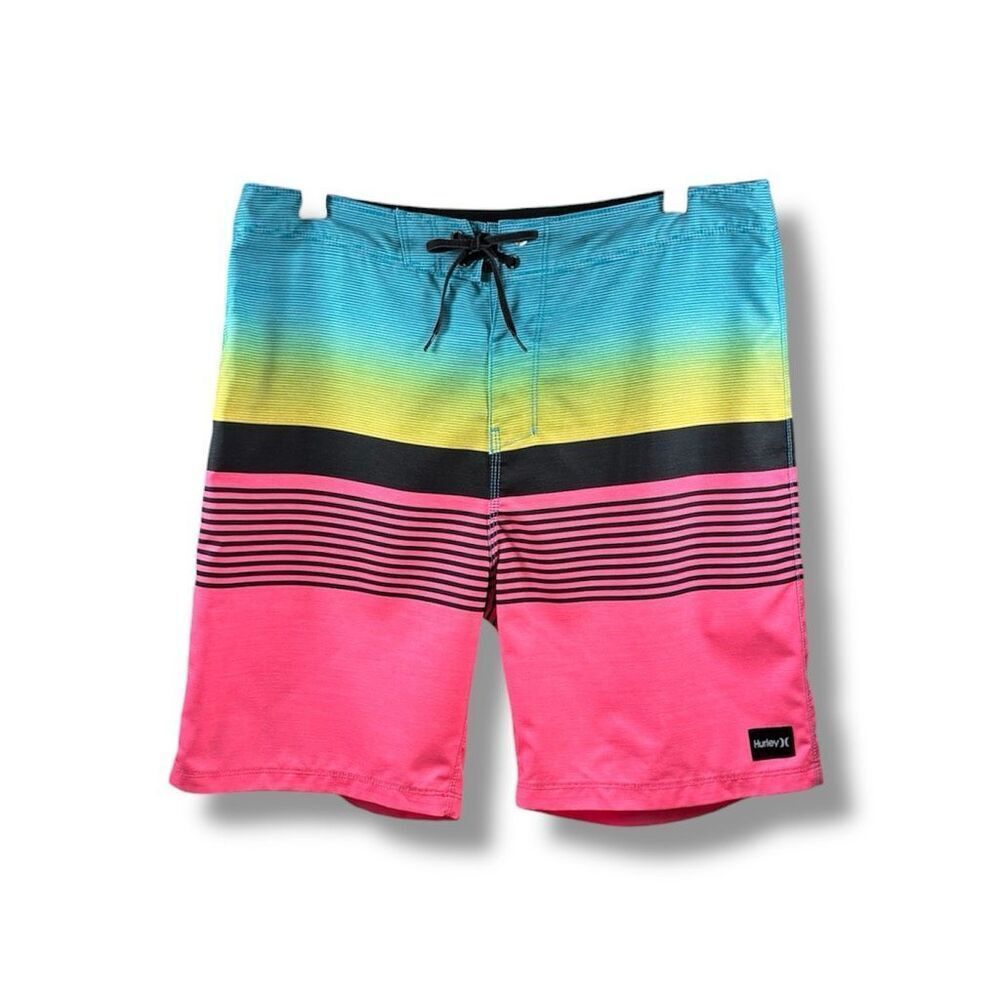 Hurley Swim Trunks in Multicolor Size 32